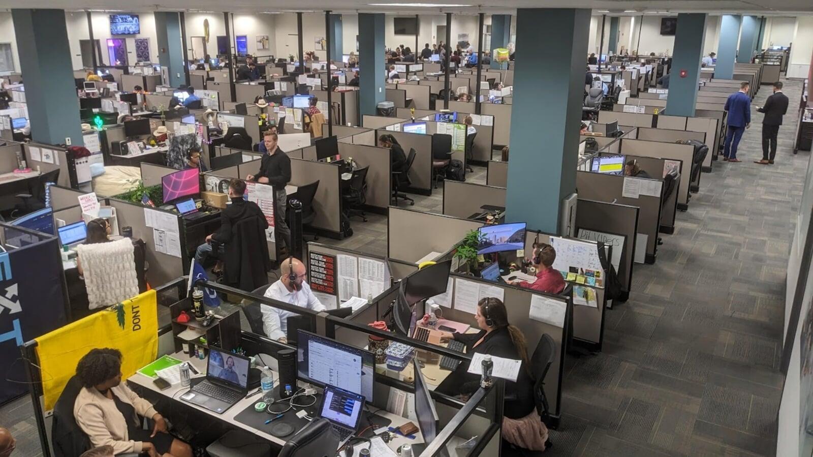 image of Call center helpdesk